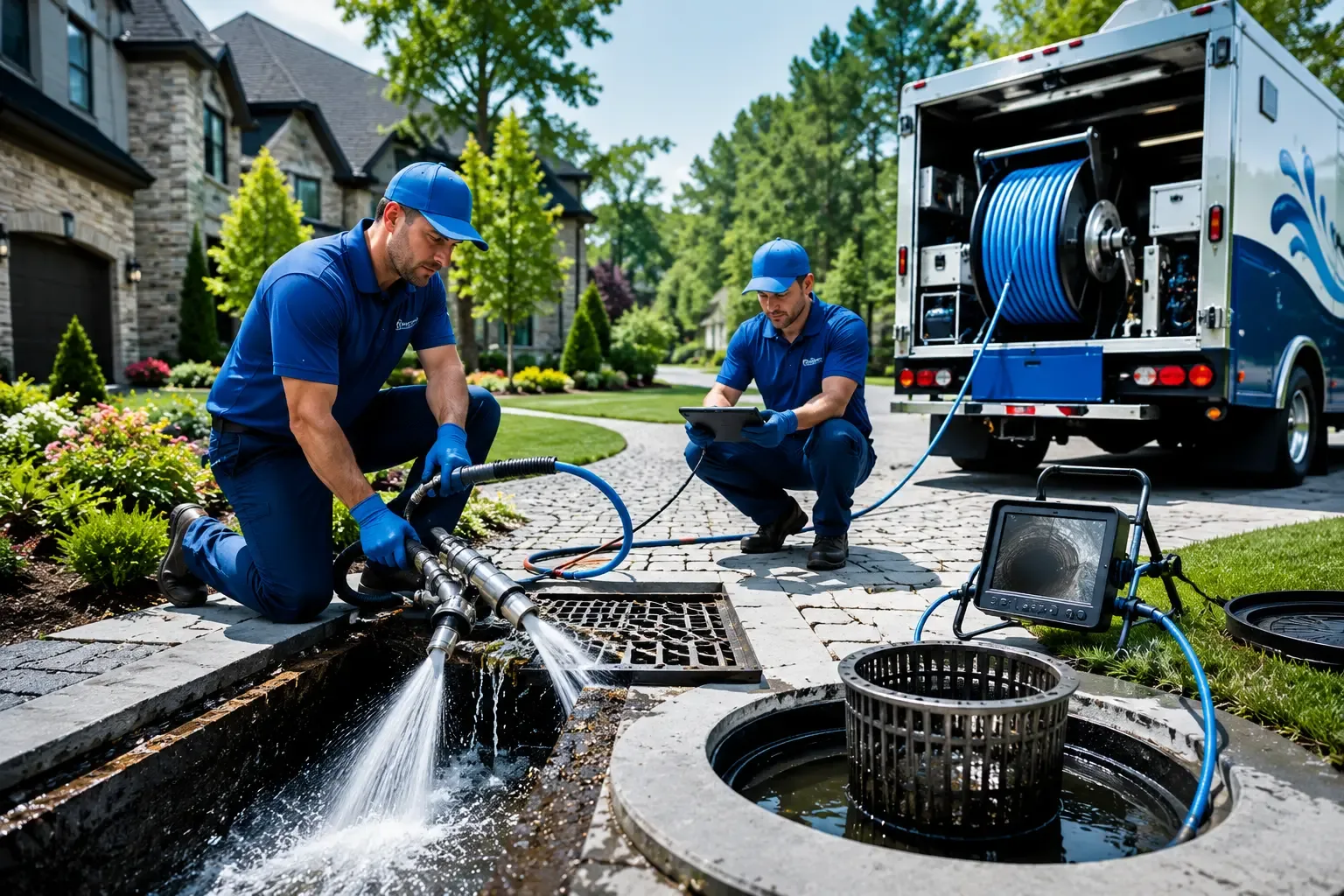 Local outdoor drain cleaning professionals in Raleigh, ND